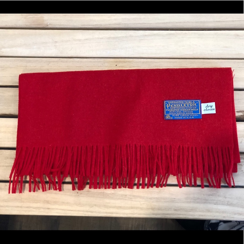 Vintage Pendleton Wool Scarf
